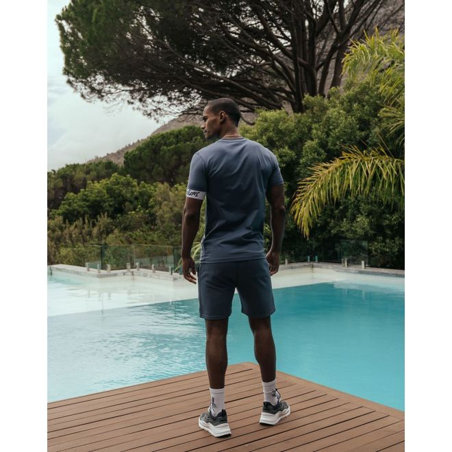 Afbeelding van Malelions Men Captain T-Shirt 2.0 Blue