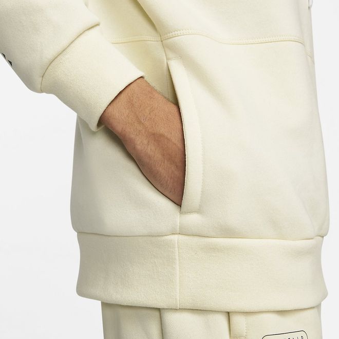 Afbeelding van Nike Air hoodie Tilt Set Creme