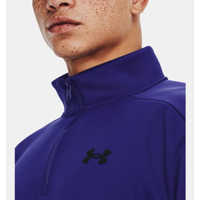 Afbeelding van Under Armour Fleece met korte rits voor heren Sonar Blue