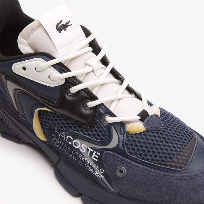 Afbeelding van Lacoste L003 Neo Sneakers van Textiel voor Heren Black Navy