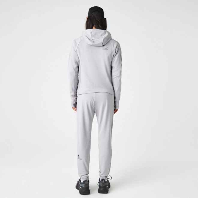 Afbeelding van Lacoste SPORT-trainingsbroek heren met twee lagen Gevlamd Grijs