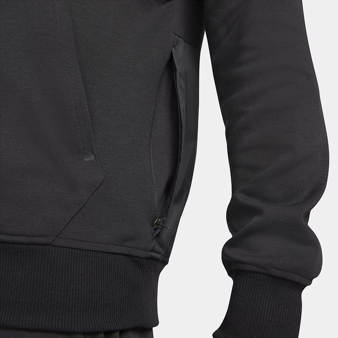 Afbeelding van FC Barcelona Hooded Flee Set Black Hyper Royal
