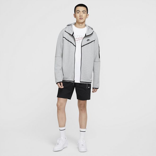 Afbeelding van Nike Sportswear Tech Fleece Hoodie Dark Grey Heather