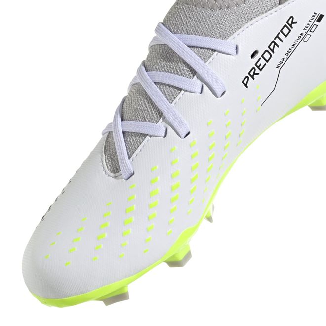 Afbeelding van Adidas Predator Accuracy.3 FG Kids White Lucid Lemon