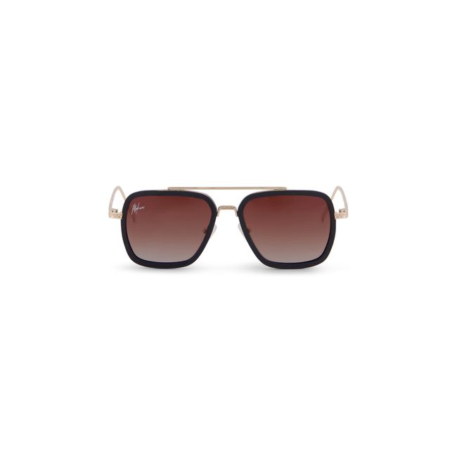 Afbeelding van Malelions Men Abstract Sunglasses Gold