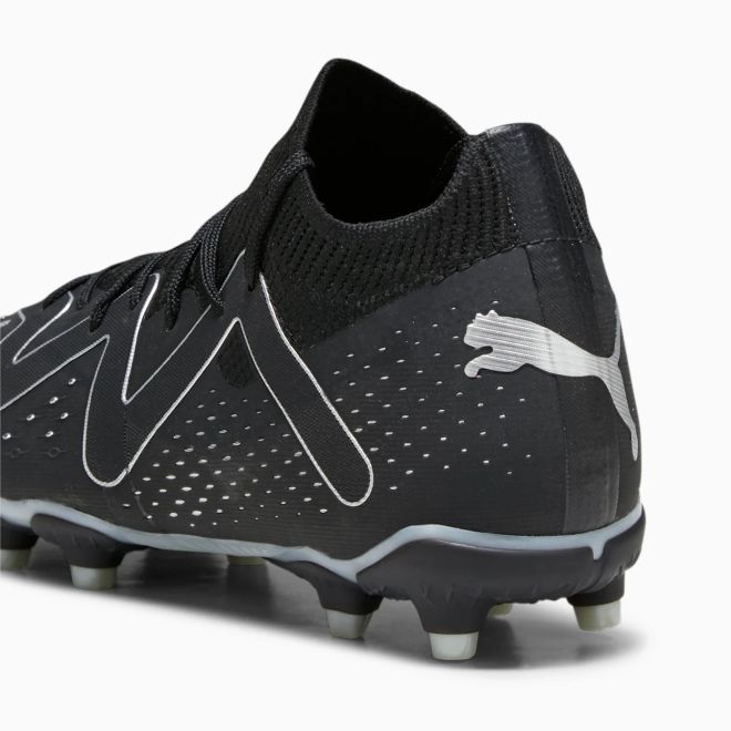 Afbeelding van Puma Future Match FG Voetbalschoenen Kids Black Silver