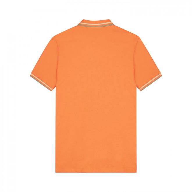 Afbeelding van Malelions Men Signature Polo Set Soft Peach Taupe