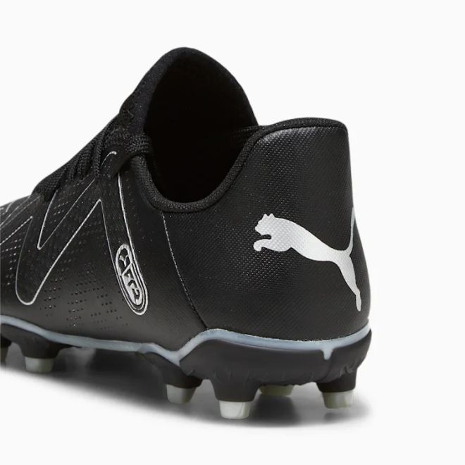 Afbeelding van Puma Future Play FG Voetbalschoenen Kids Black Silver