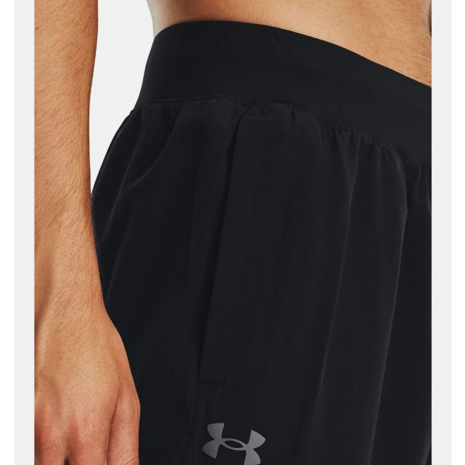 Afbeelding van Under Armour Herenbroek Armour Stretch Woven Black Pitch Gray - 001