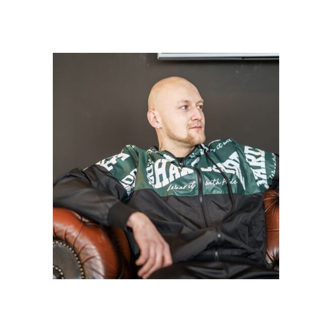 Afbeelding van 100% Hardcore Windbreaker Jack The Brand Green Black
