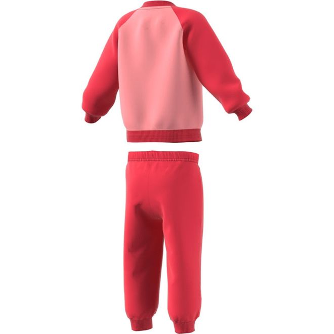 Afbeelding van Adidas Linear Fleece Joggingpak Infants Glory Pink