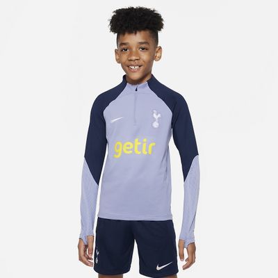Foto van Tottenham Hotspur Strike Nike Dri-FIT Knit Voetbaltrainingstop Kids Iron Purple