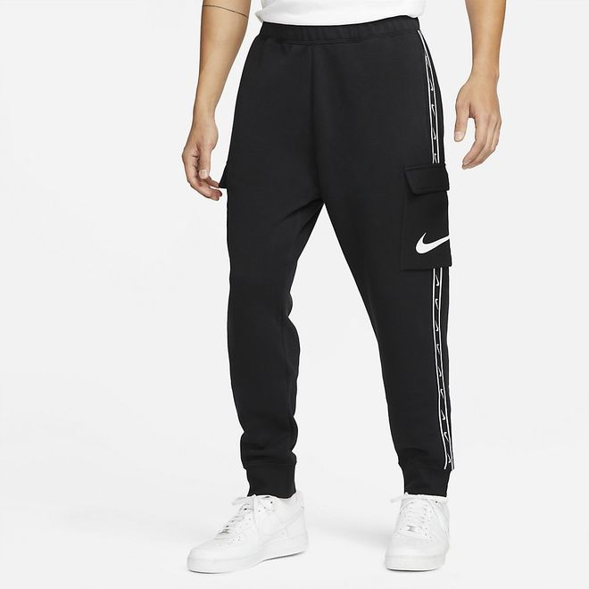 Afbeelding van Nike Sportswear Hooded Repeat Set Black