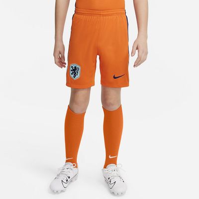 Foto van Nike Nederland 24/25 Stadium Thuis Kids Short Safety Orange