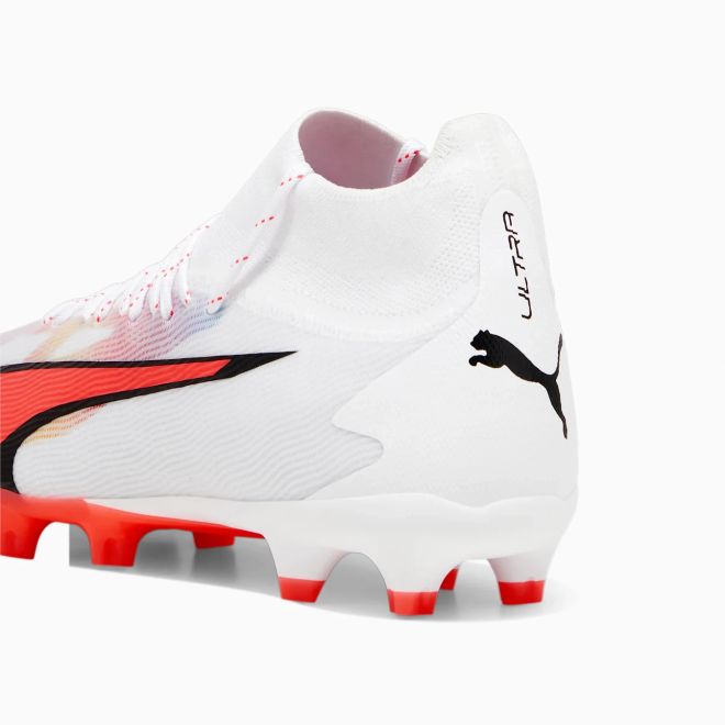 Afbeelding van Puma Pro FG Voetbalschoenen White Black Fire Orchid