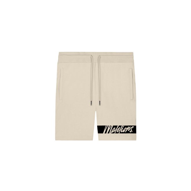 Afbeelding van Malelions Men Captain Short 2.0 Beige Black