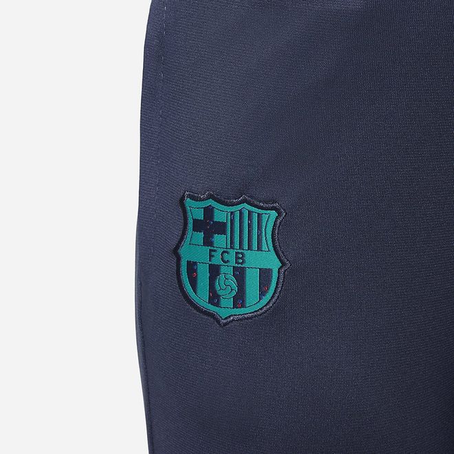 Afbeelding van FC Barcelona Strike Nike Dri-FIT Voetbaltrainingspak met Capuchon Kleuters Thunder Blue