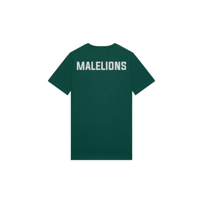 Afbeelding van Malelions Men Logo T-Shirt 2.0 Dark Green