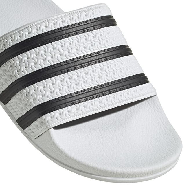 Afbeelding van Adidas Adilette Slippers White-Black