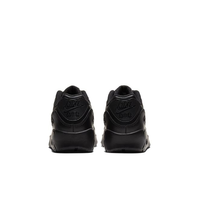 Afbeelding van Nike Air Max 90 Kids Leather Triple Black