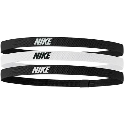 Foto van Nike Elastic Hairband 2.0 3 Stuks Black White