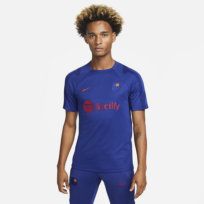Afbeelding van FC Barcelona Strike Nike Dri-FIT Knit Voetbaltop Deep Royal Blue