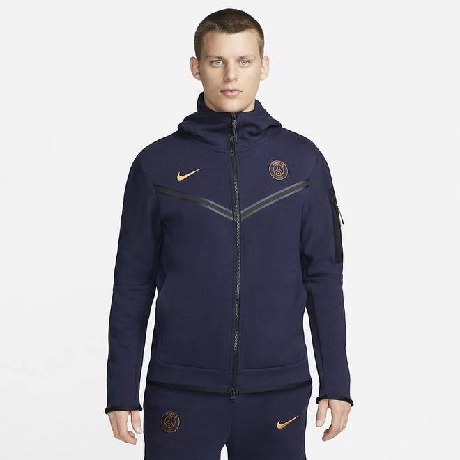 Afbeelding van Paris Saint-Germain Tech Fleece Windrunner Blackened Blue