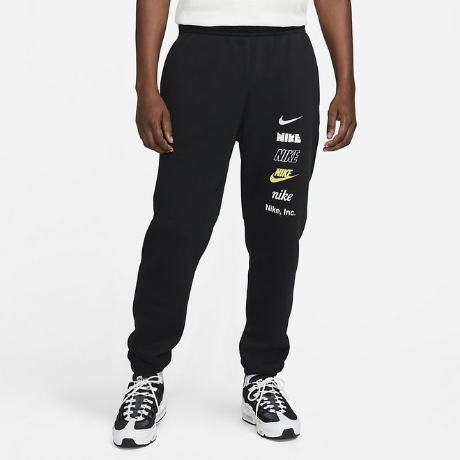 Afbeelding van Nike Sportswear Club Fleece Logo Pant Black