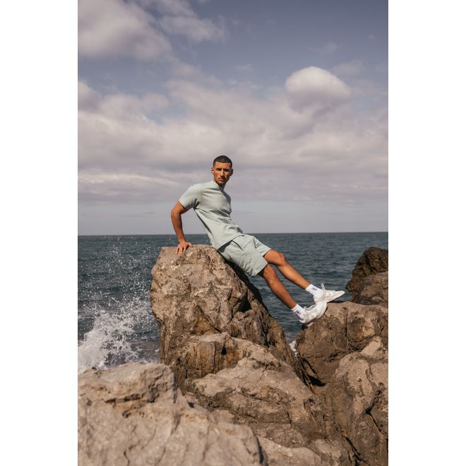 Afbeelding van Croyez Fraternité T-Shirt Blue Surf White