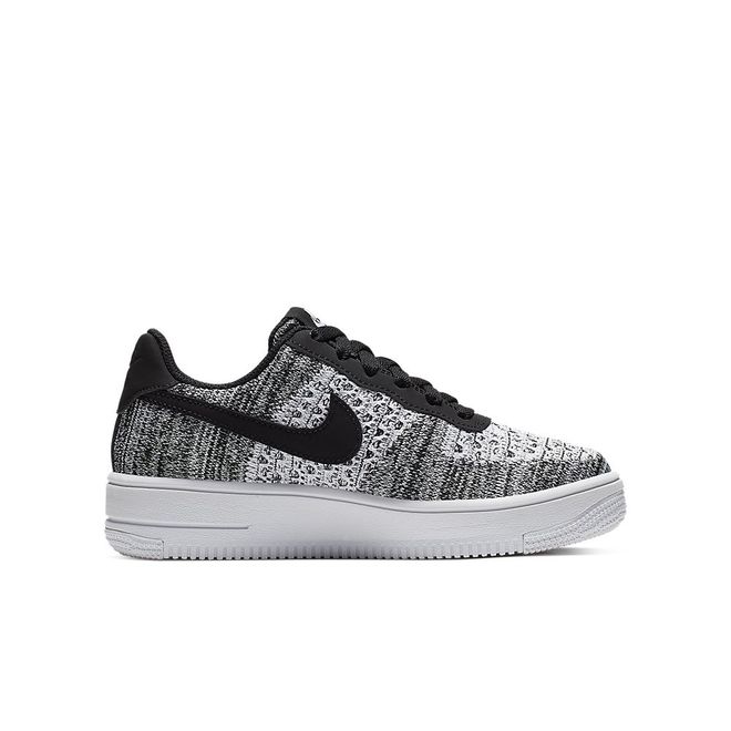 Afbeelding van Nike Air Force 1 Flyknit Kids Black