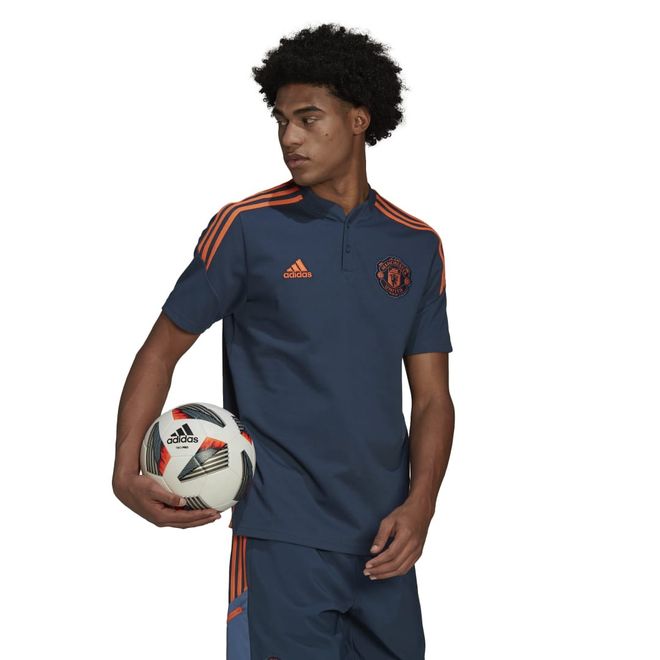 Afbeelding van Manchester United Condivo 22 Polo Set Crew Navy