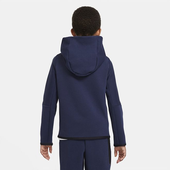Afbeelding van Nike Sportswear Tech Fleece Hoodie Kids Midnight Navy