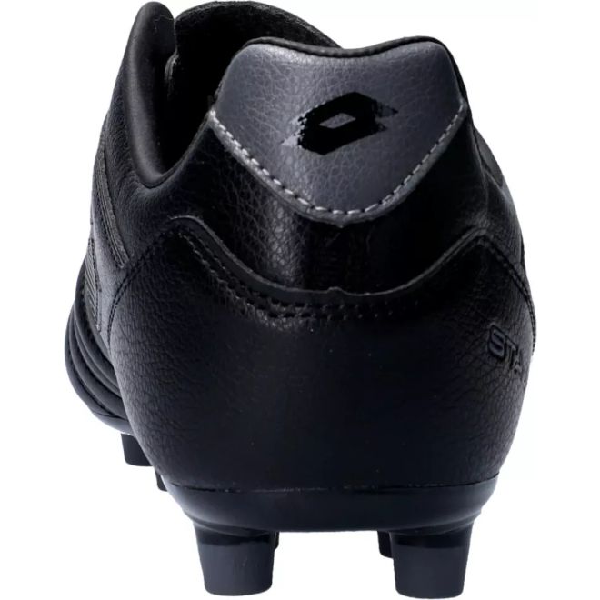 Afbeelding van Lotto Stadio 300 III Voetbalschoen FG Black Asphalt