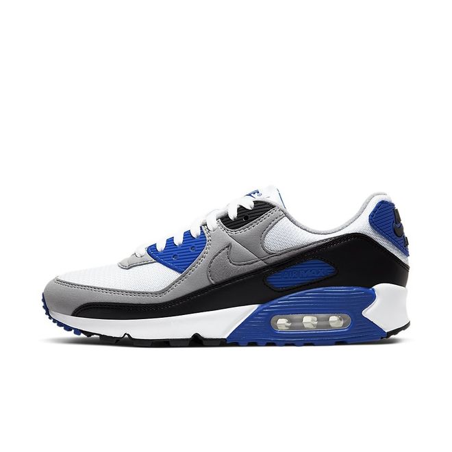 Afbeelding van Nike Air Max 90 Particle Grey Hyper Blue