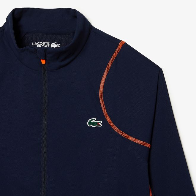 Afbeelding van Lacoste Trainingspak Navy Oranje