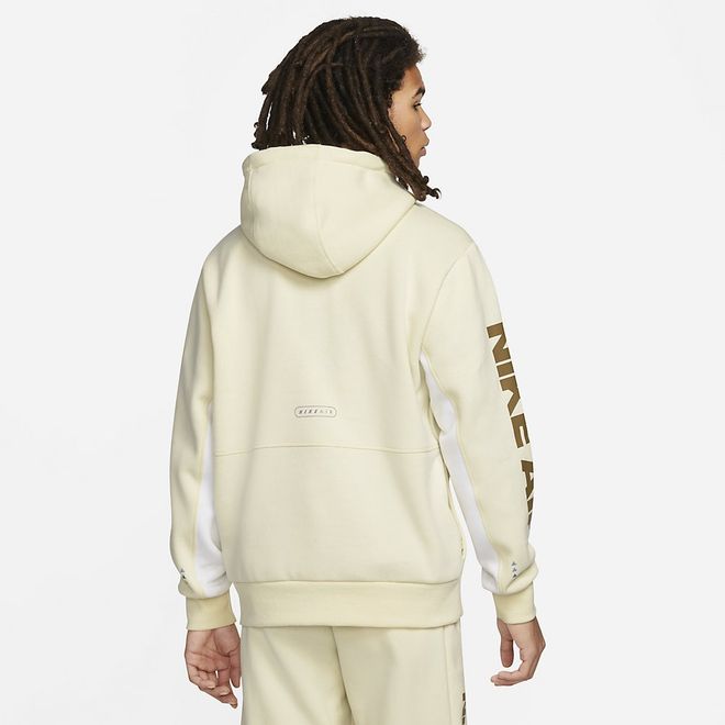 Afbeelding van Nike Air hoodie Tilt Set Creme
