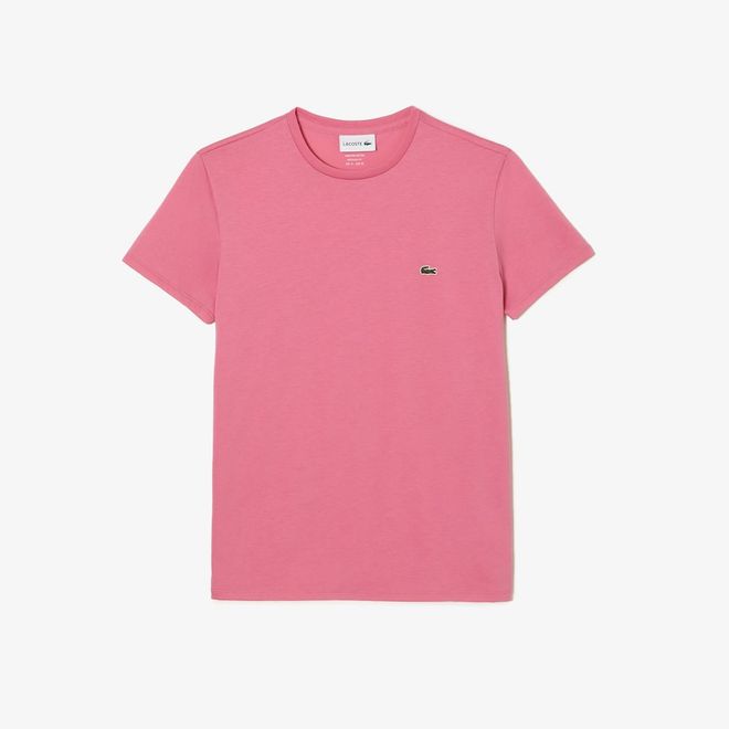 Afbeelding van Lacoste T-shirt met Ronde Hals Roze