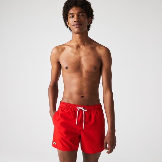 Afbeelding van Lacoste Short Red Green