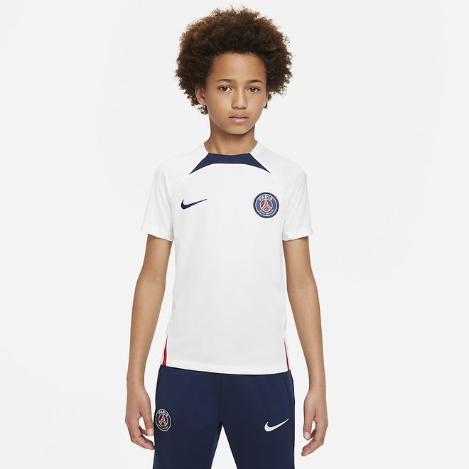 Afbeelding van Paris Saint-Germain Strike Zomerset Kids White Navy