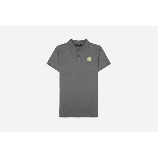 Afbeelding van Calpe Classica Polo Grey Neon Yellow