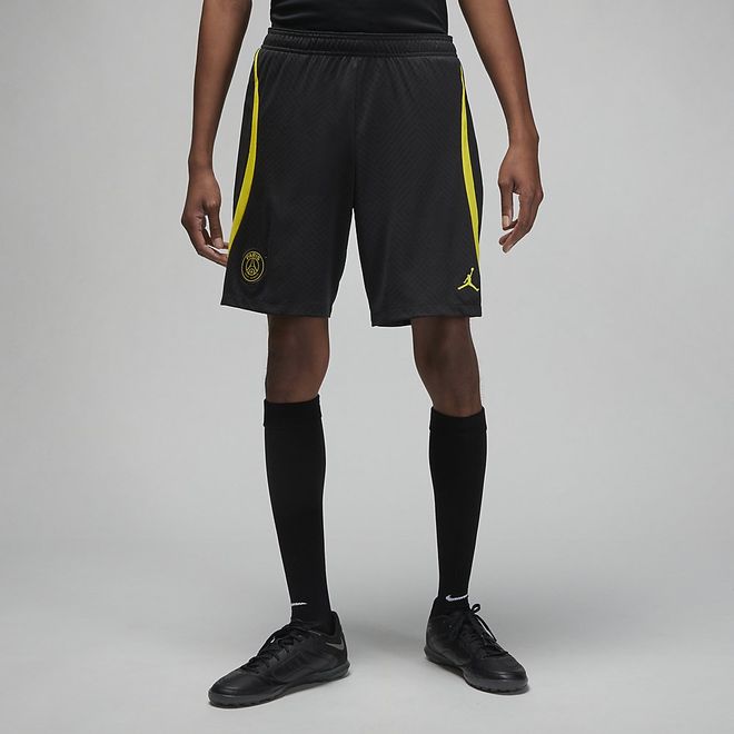 Afbeelding van Paris Saint-Germain Strike Nike Dri-FIT Voetbalshorts Black Tour Yellow