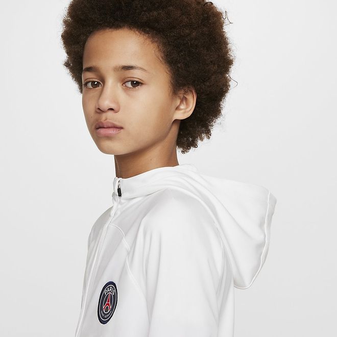 Afbeelding van Paris Saint-Germain Strike Voetbaltrainingspak White Navy