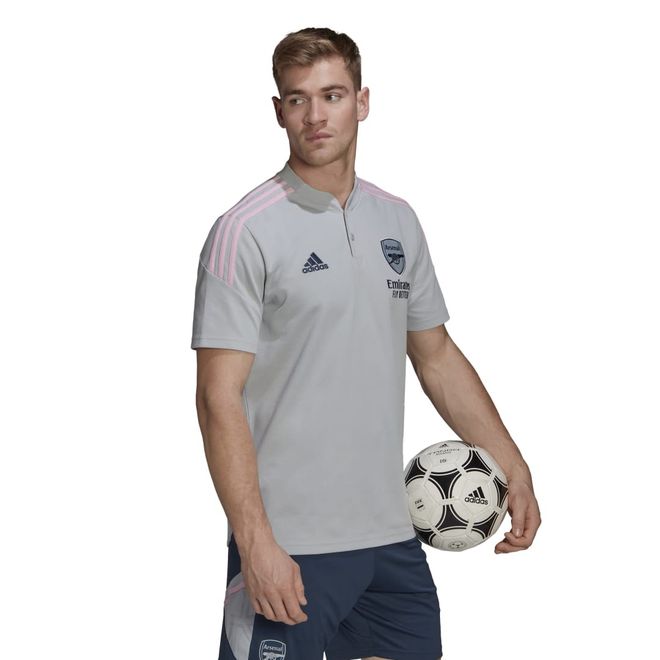 Afbeelding van Arsenal Condivo 22 Polo Set Clear Onix