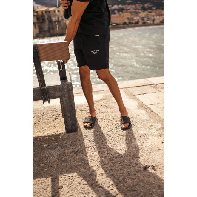 Afbeelding van Croyez Fraternité Short Black White