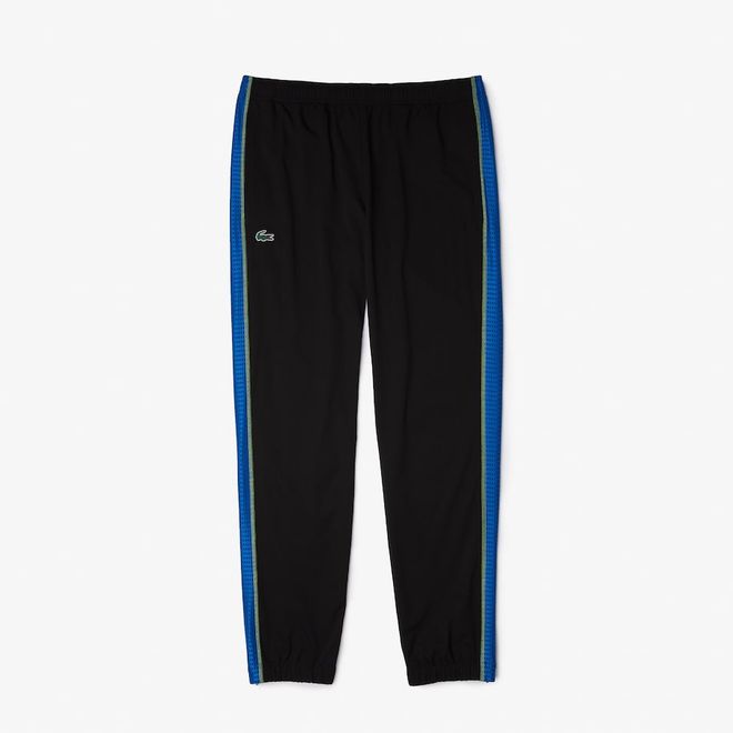 Afbeelding van Lacoste Trainingspak Zwart Blauw Geel