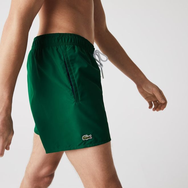 Afbeelding van Lacoste Short Green/Navy/Blue