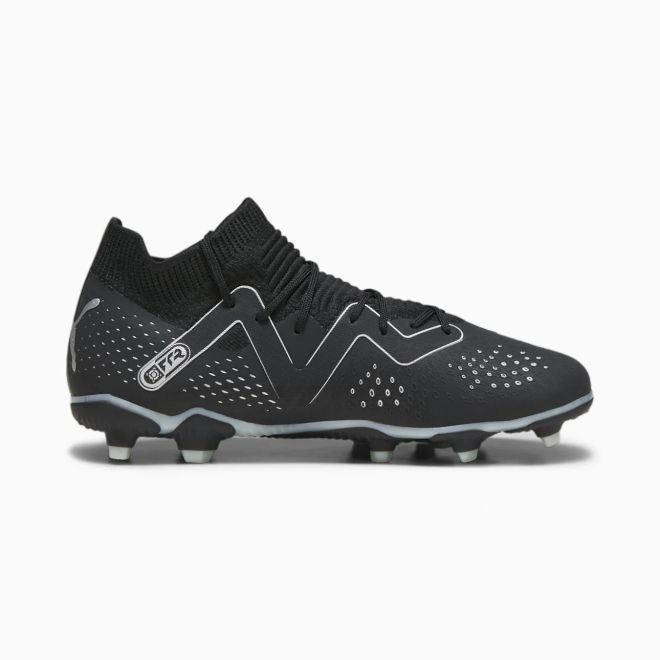 Afbeelding van Puma Future Match FG Voetbalschoenen Kids Black Silver