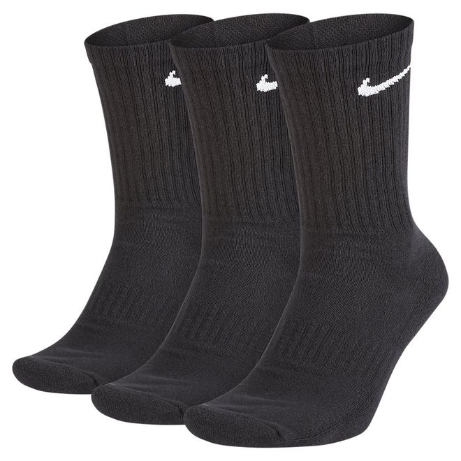 Afbeelding van Nike Everyday Cushioned Black Sokken 3 paar