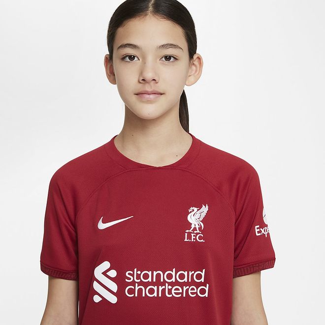 Afbeelding van Liverpool FC Stadium Thuis Shirt Kids Tough Red