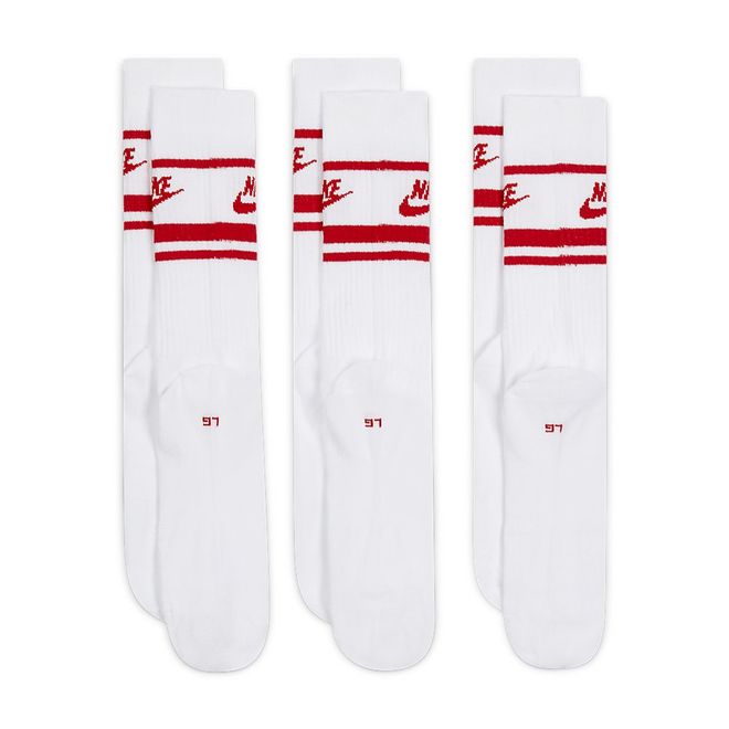 Afbeelding van Nike Sportswear Everyday Essential White Sokken 3 paar